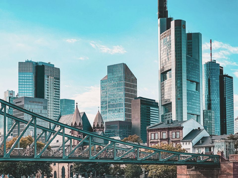 Frankfurt city view